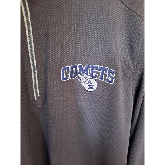 Sport-Tek Gray Comets 1/4 Zip Pullover Size Medium - Picture 2 of 5